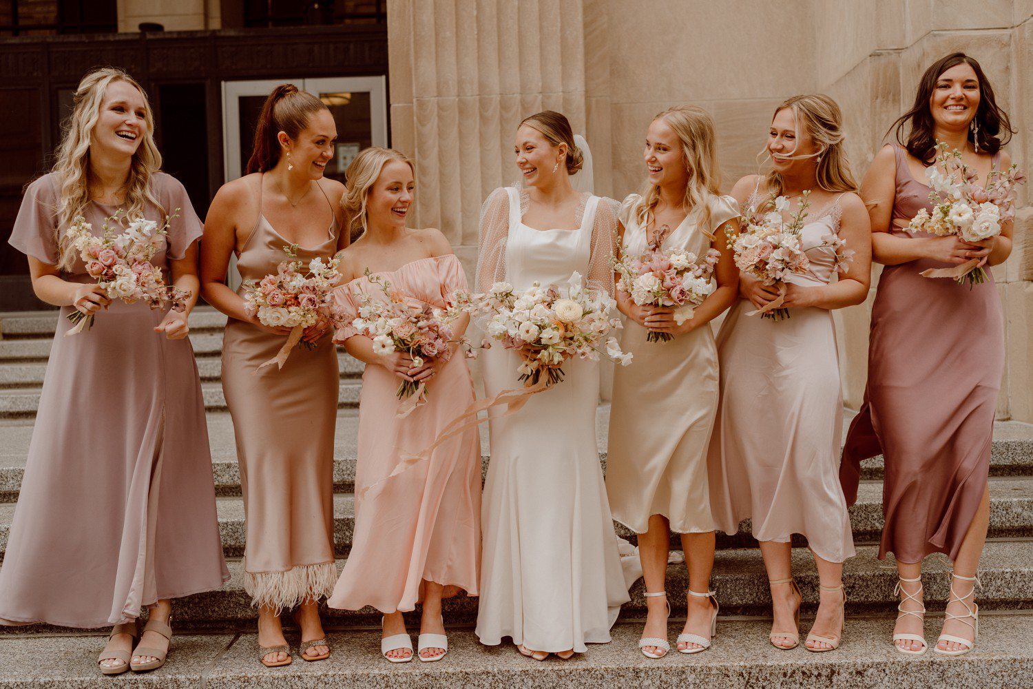 Bridal Party Photos at The Cheney Place