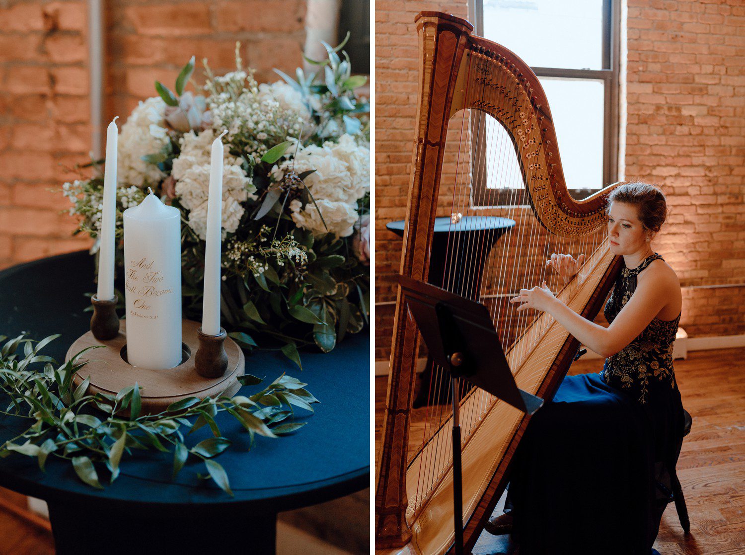 Harp at Wedding