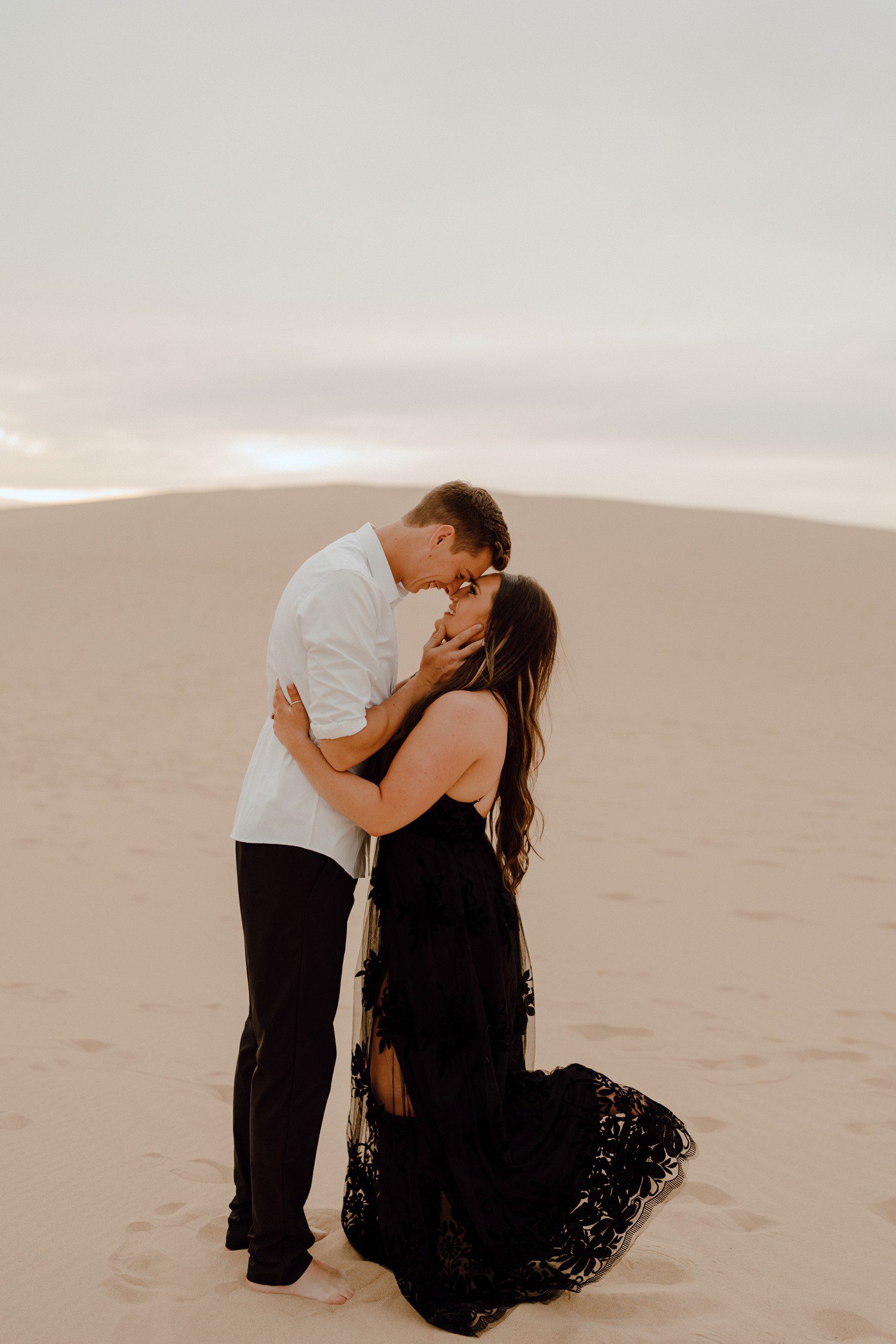 Engagement Session at Silver Lake Sand Dunes