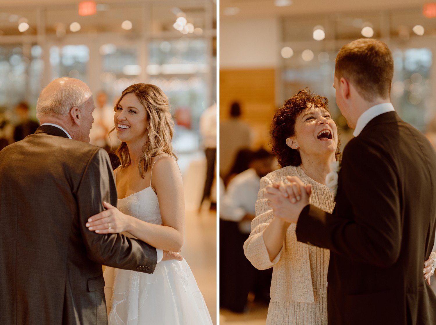 Wedding dance with parents