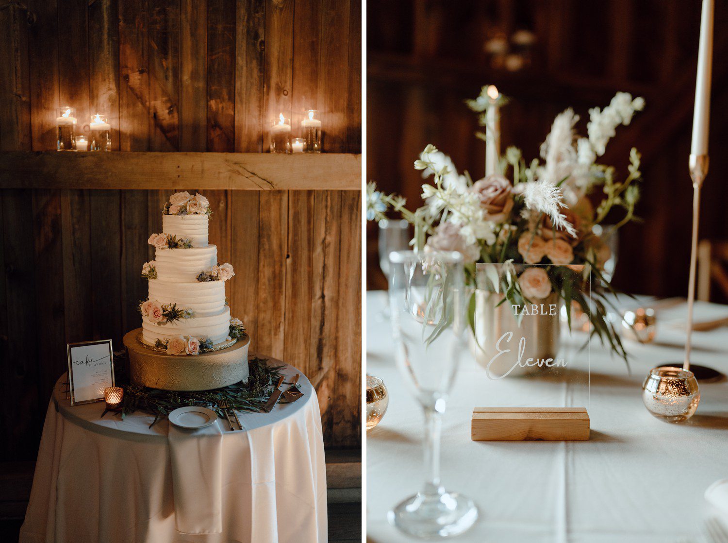 Wedding Cake and Table decor