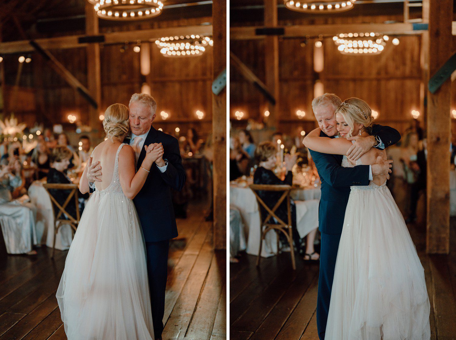Bride and Father Dancing