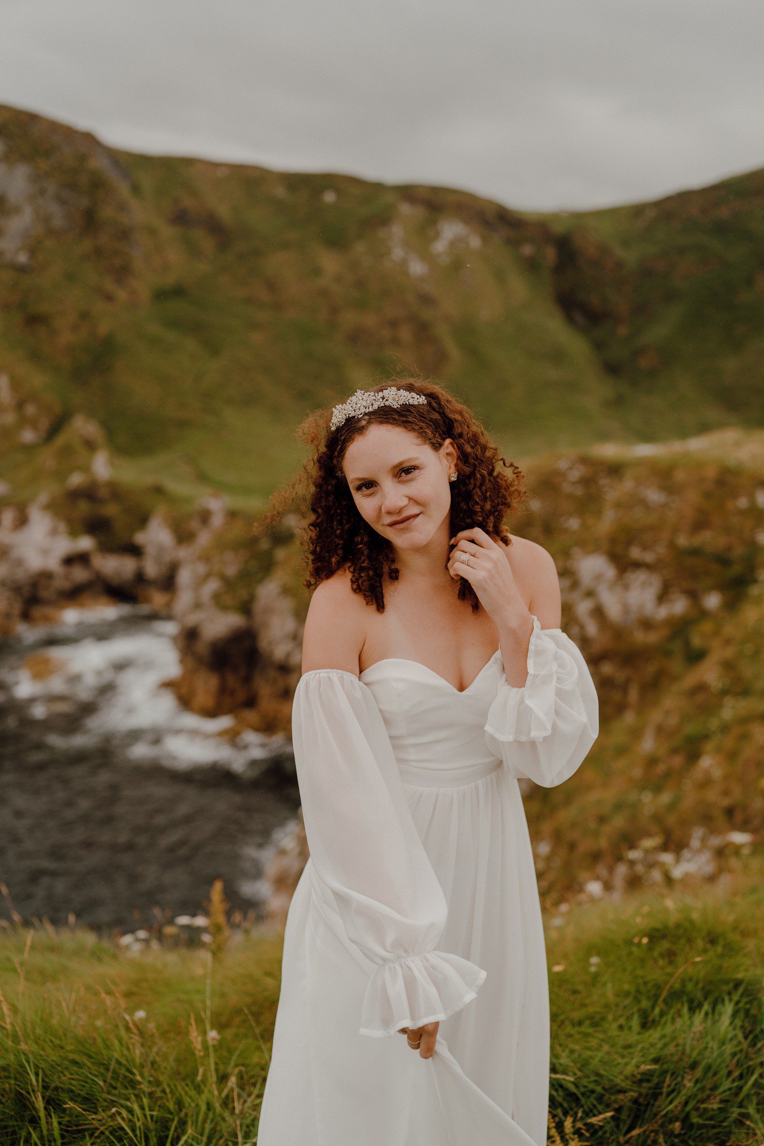 Northern Ireland Elopement Bridal Photos