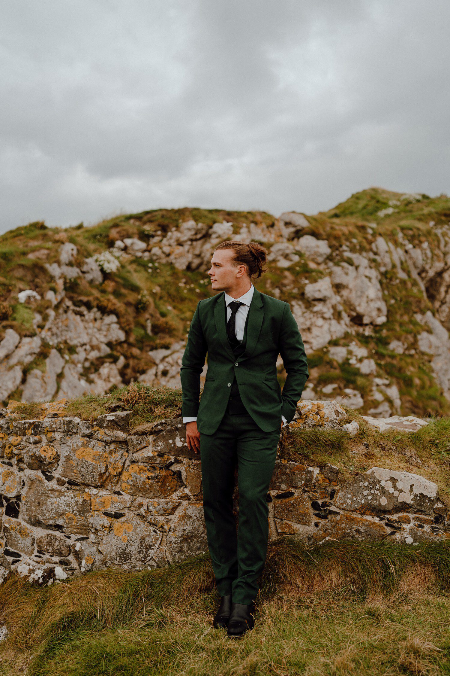 Groom Outfit Northern Ireland Elopement