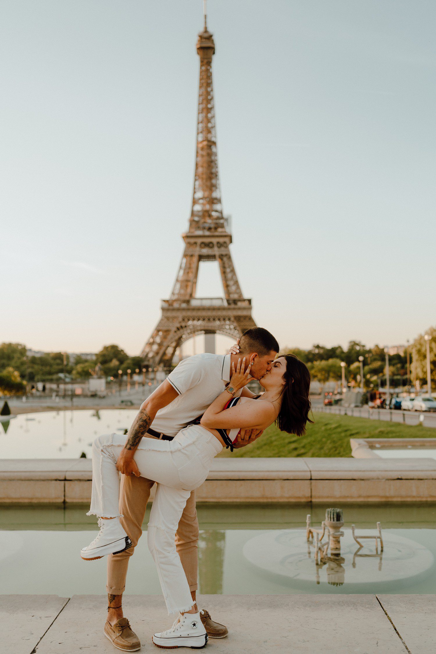 Couples Session in Paris at the Eiffel Tower