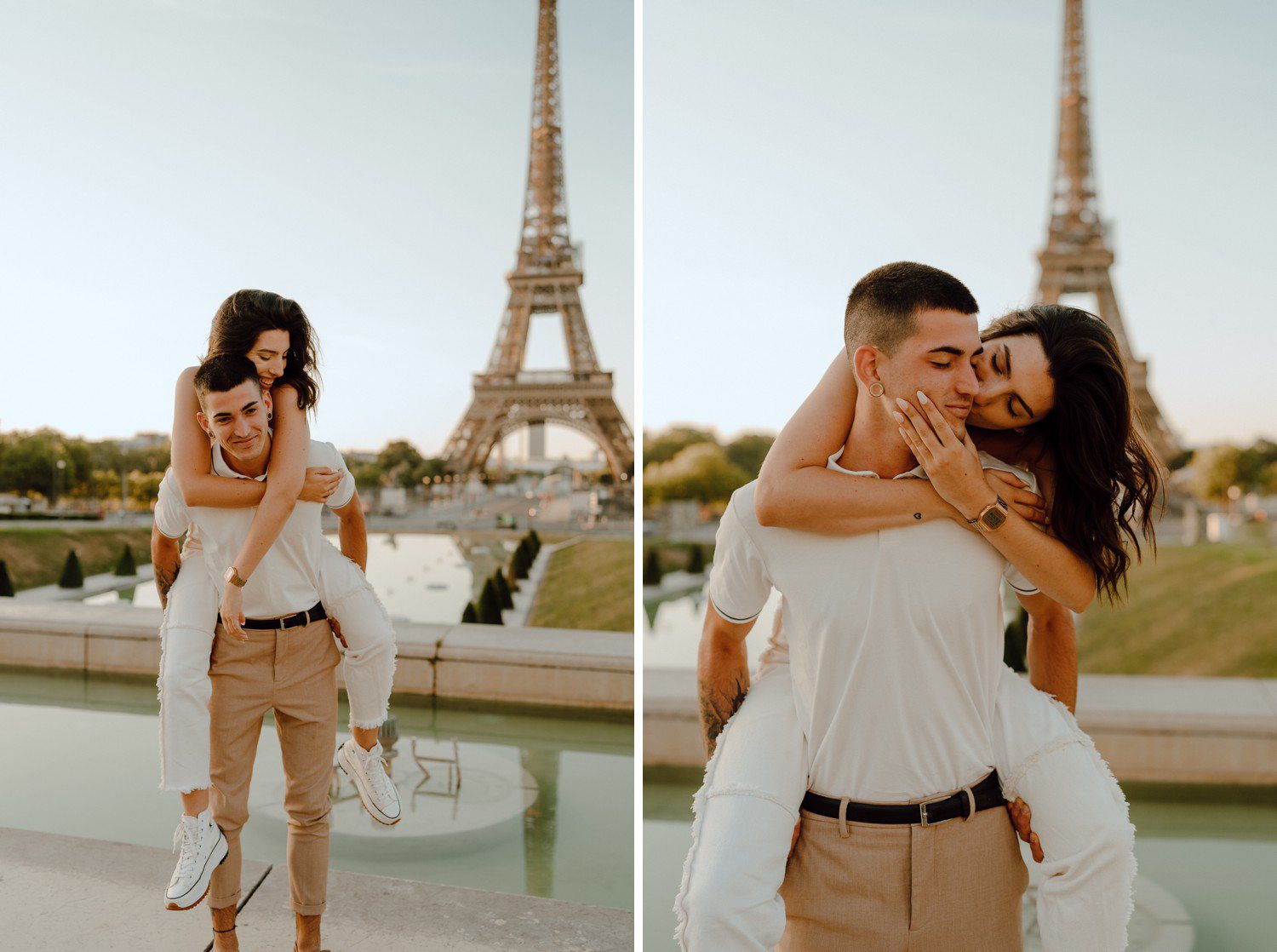 Eiffel Tower Couples Session in Paris