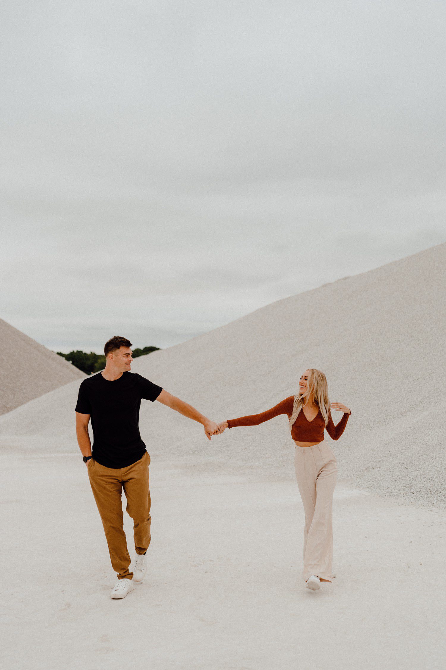 Michigan Couples Photos at Gravel Pits in Holland