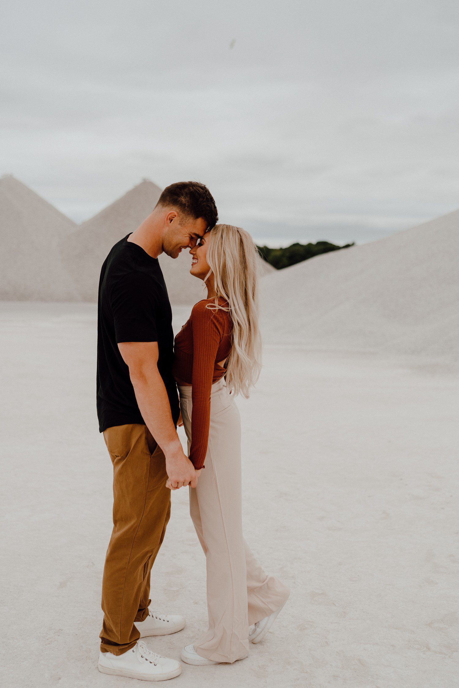 Michigan Couples Session at Gravel Pits