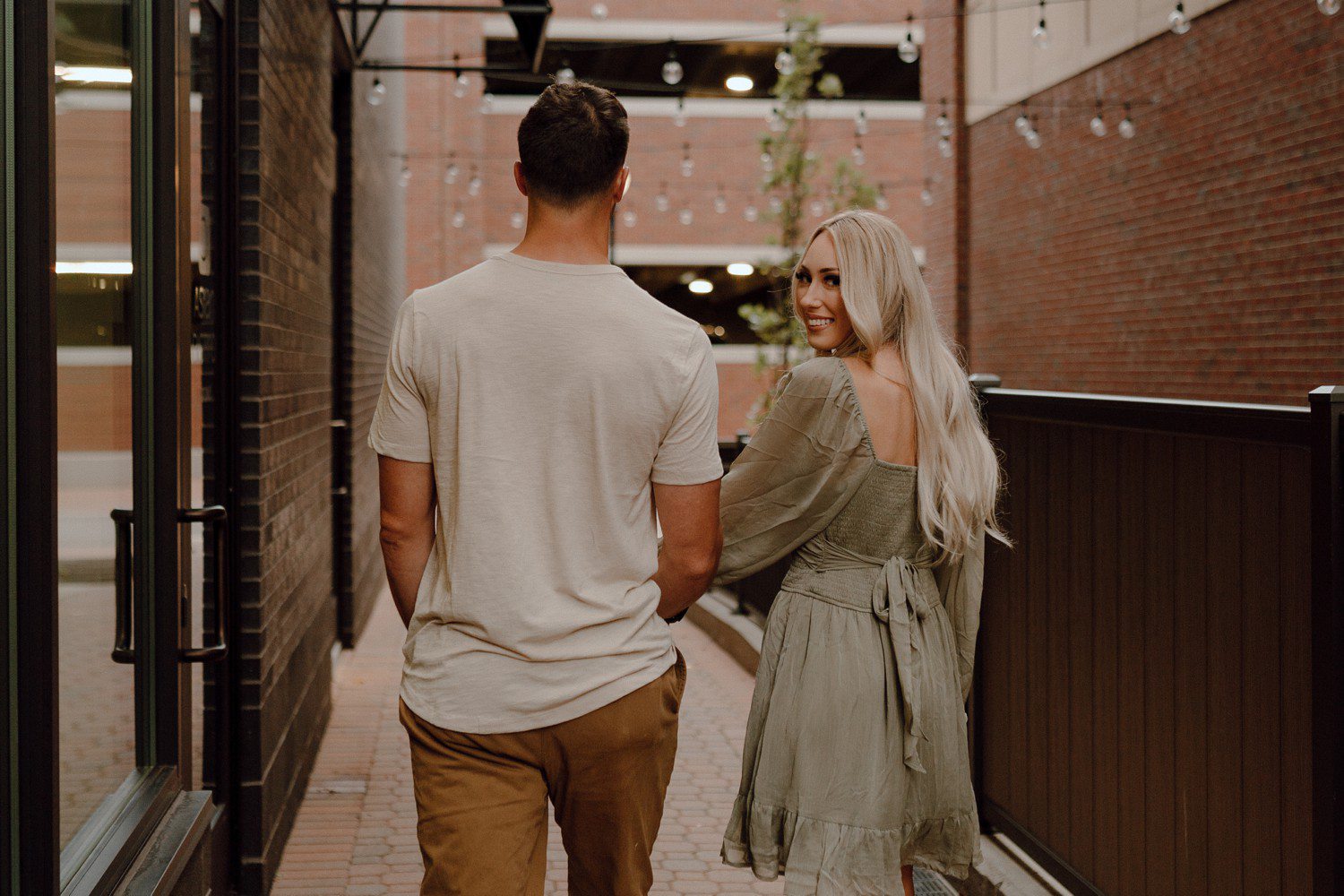 Downtown Holland MI Couples Session