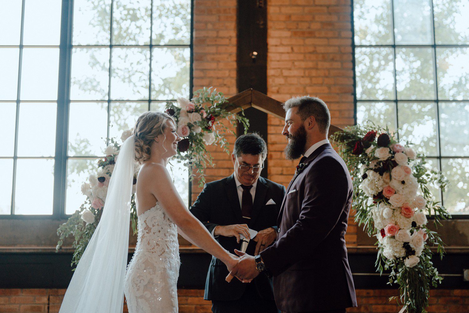 Wedding Ceremony at New Vintage Place Grand Rapids