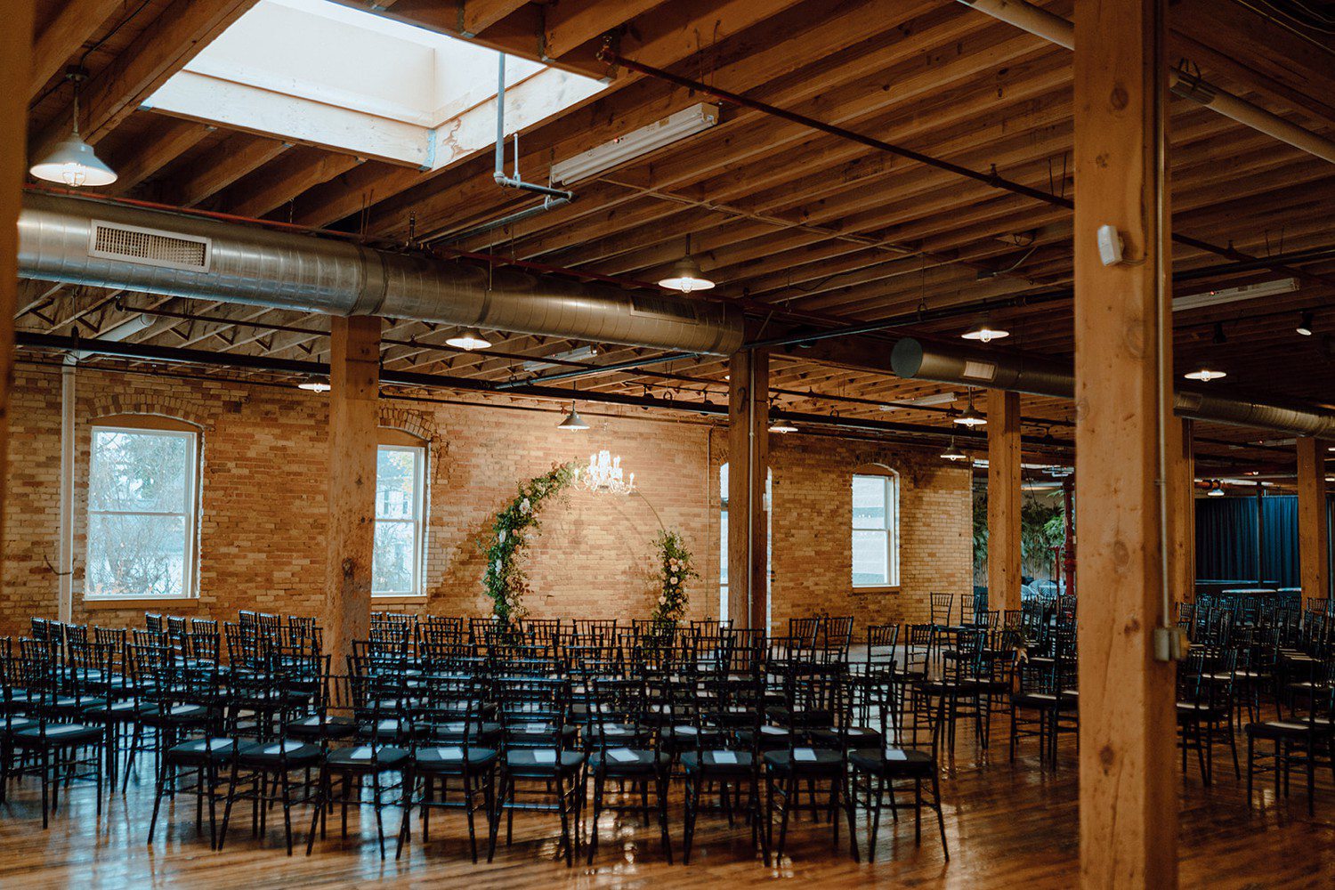 Wedding Ceremony at The Goei Center in Grand Rapids 