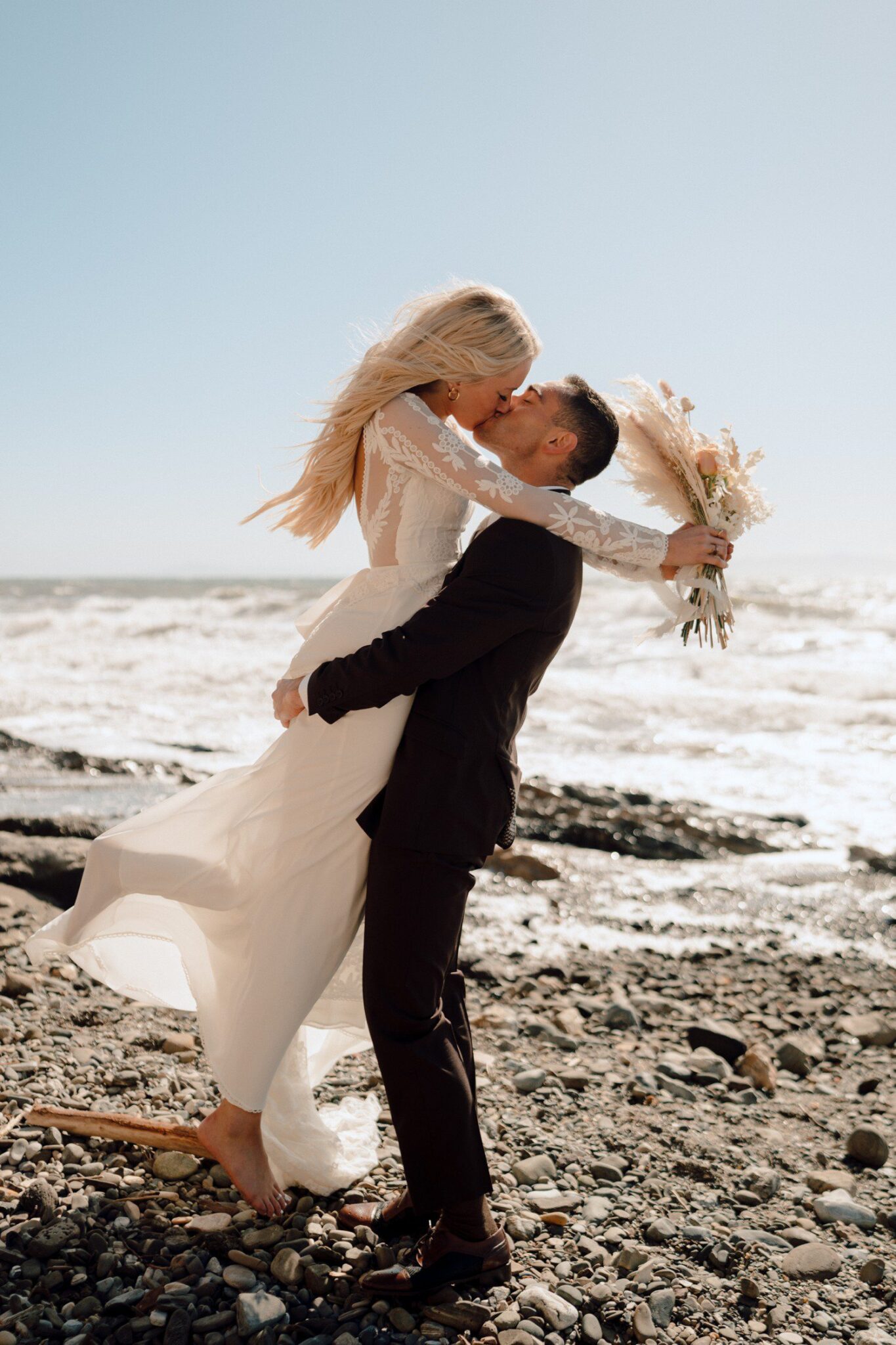 fun wedding reception dress