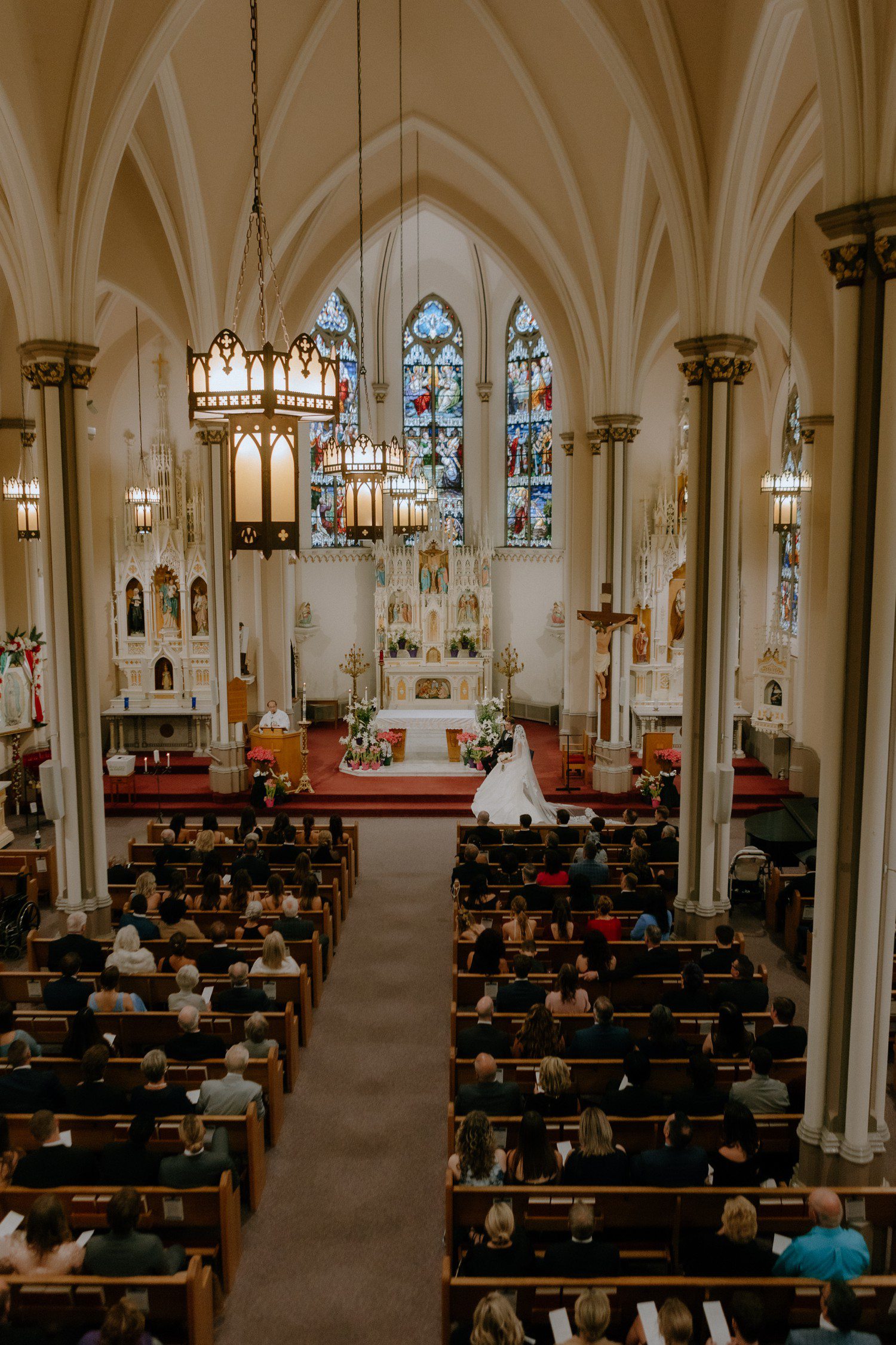 Catholic wedding ceremony in Grand Rapids. 