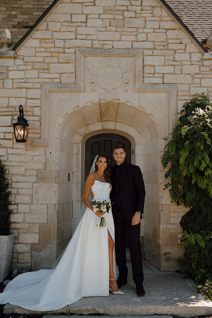 cute couple before their wedding ceremony