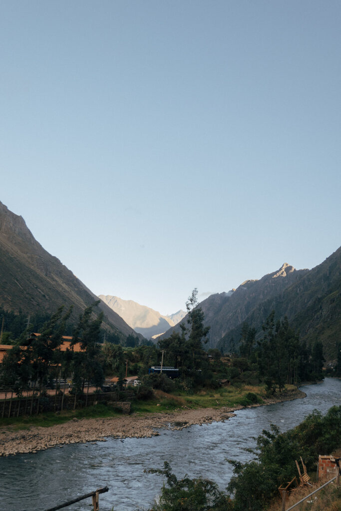 stunning views in peru