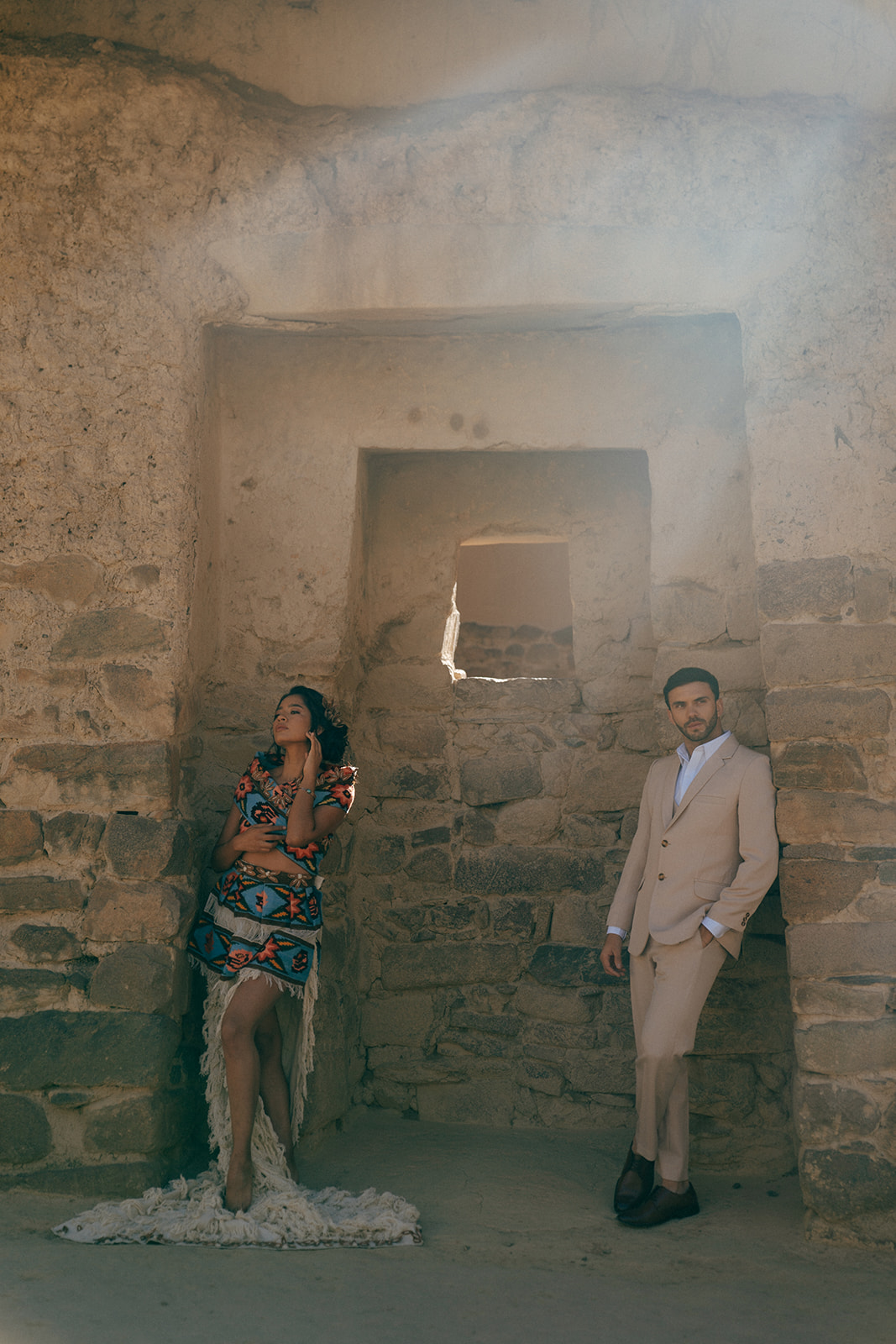 portrait of a stunning couple in peru - styled shoots i captured in peru