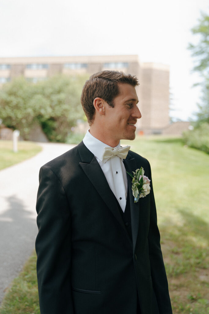 portrait of the groom