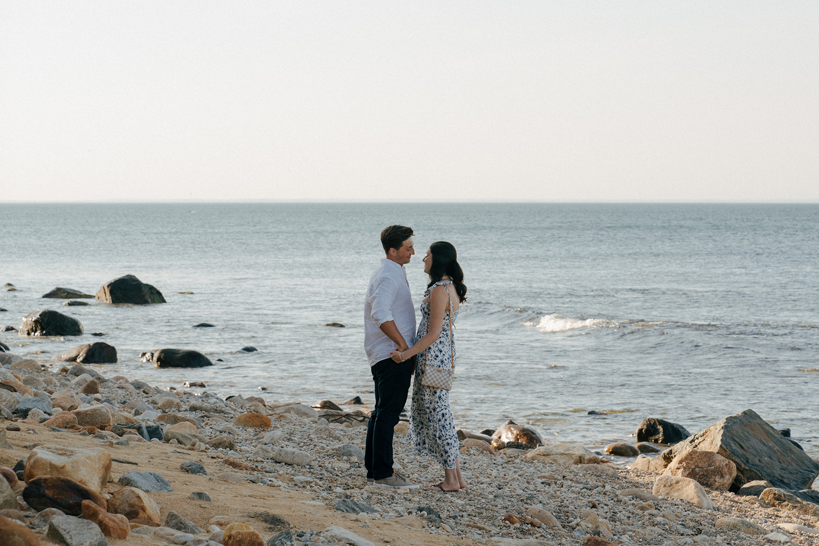 couple at their Timeless Engagement Session