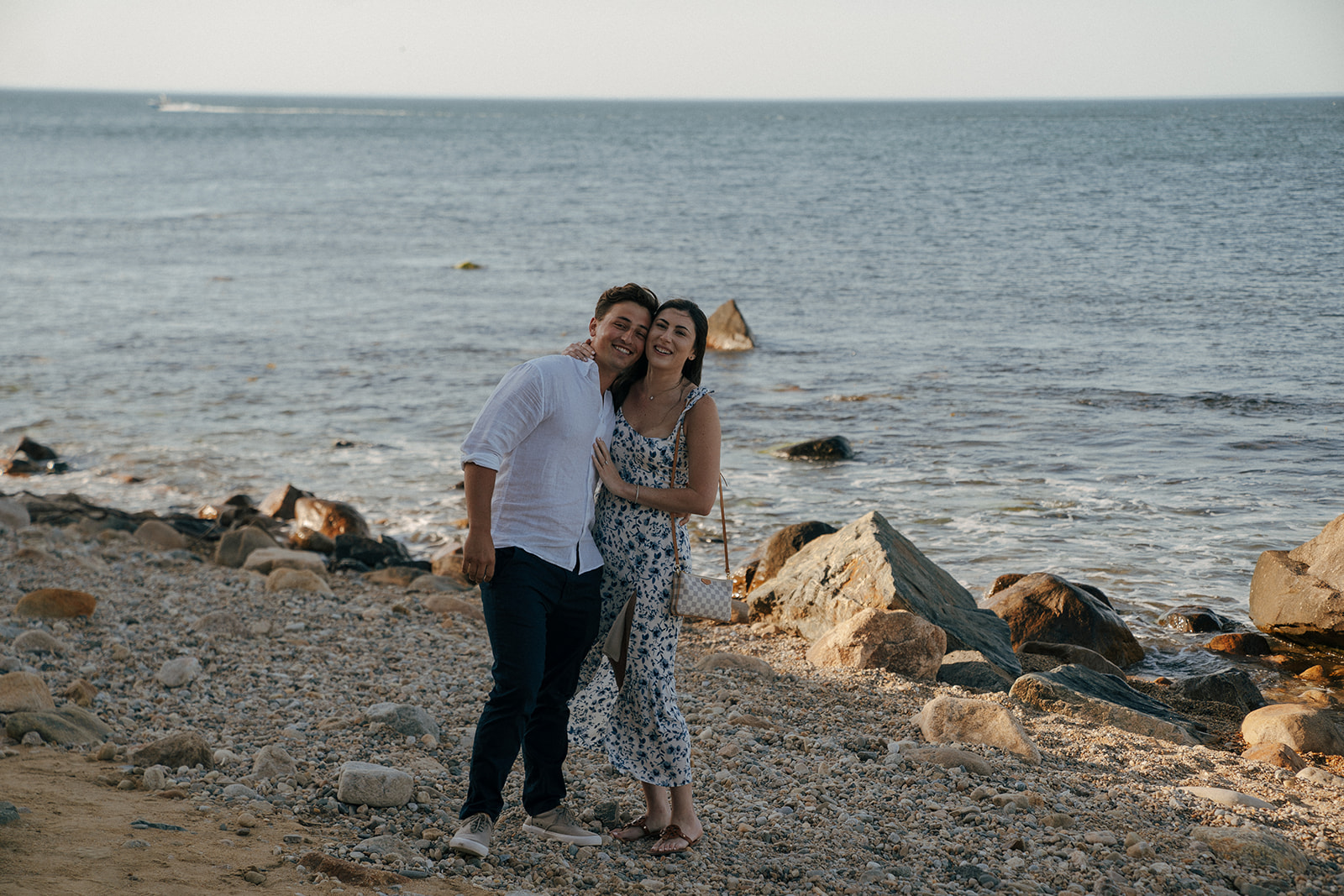 couple at their Timeless Engagement Session