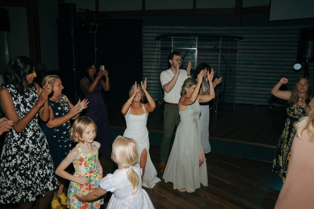 Colorful Summer Wedding at Third Coast Community Church, MI