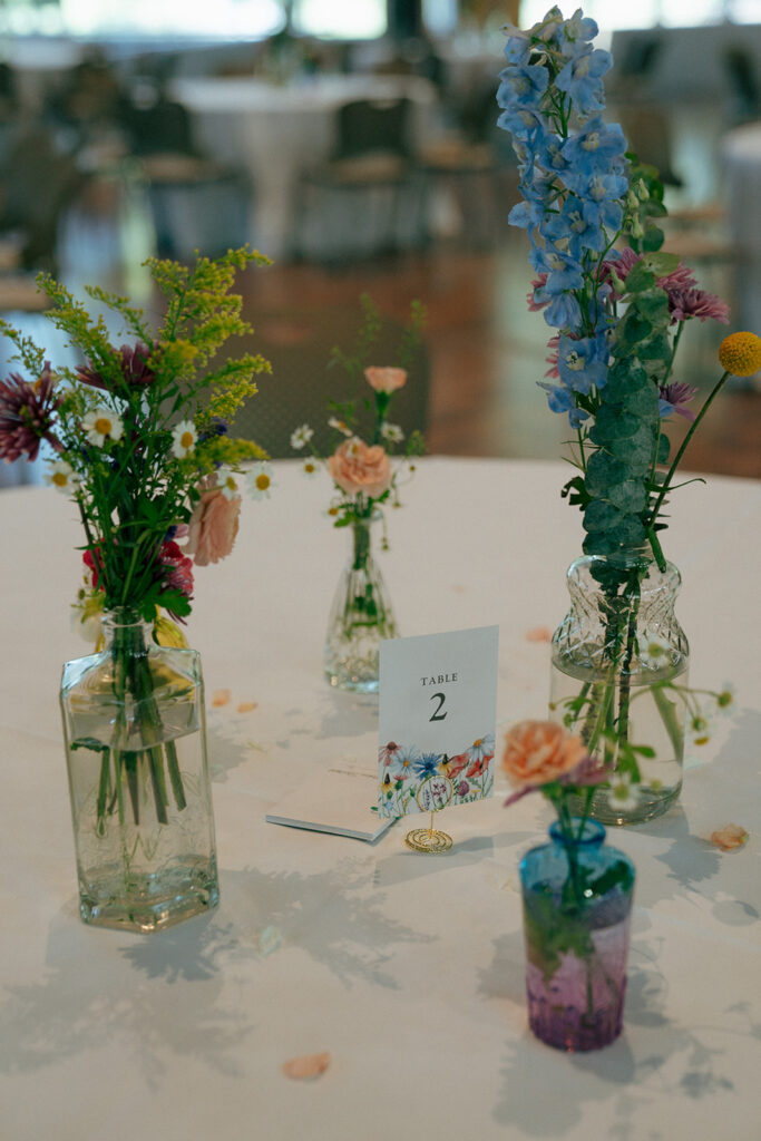 Colorful Summer Wedding at Third Coast Community Church, MI