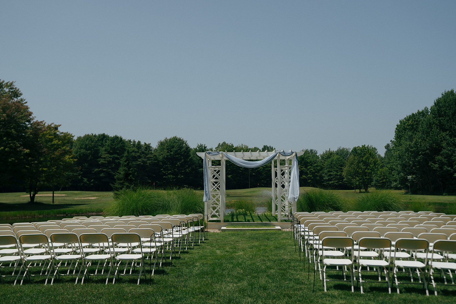 summer wedding ceremony location