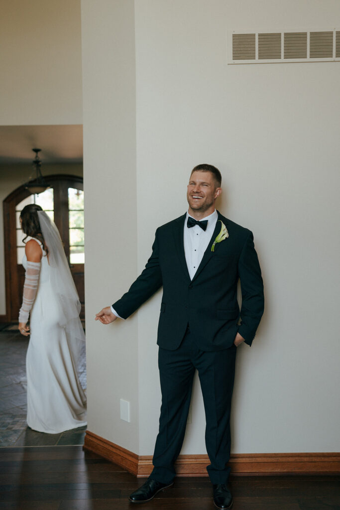 couple before their wedding ceremony