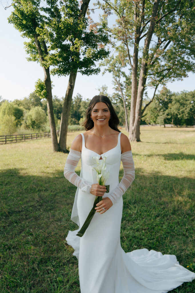 portrait of the bride