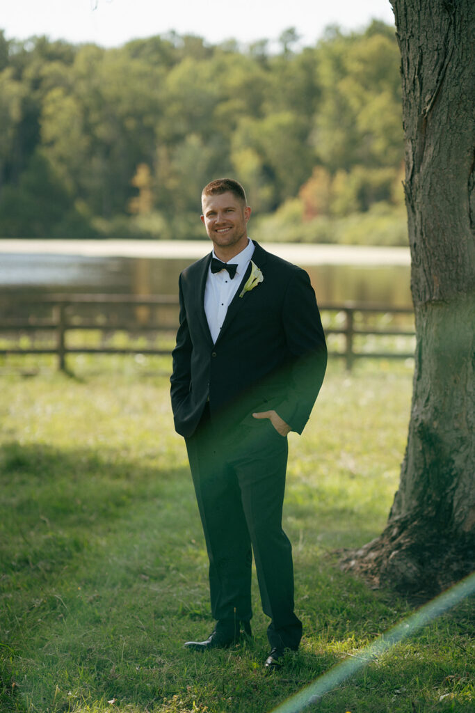 portrait of the groom