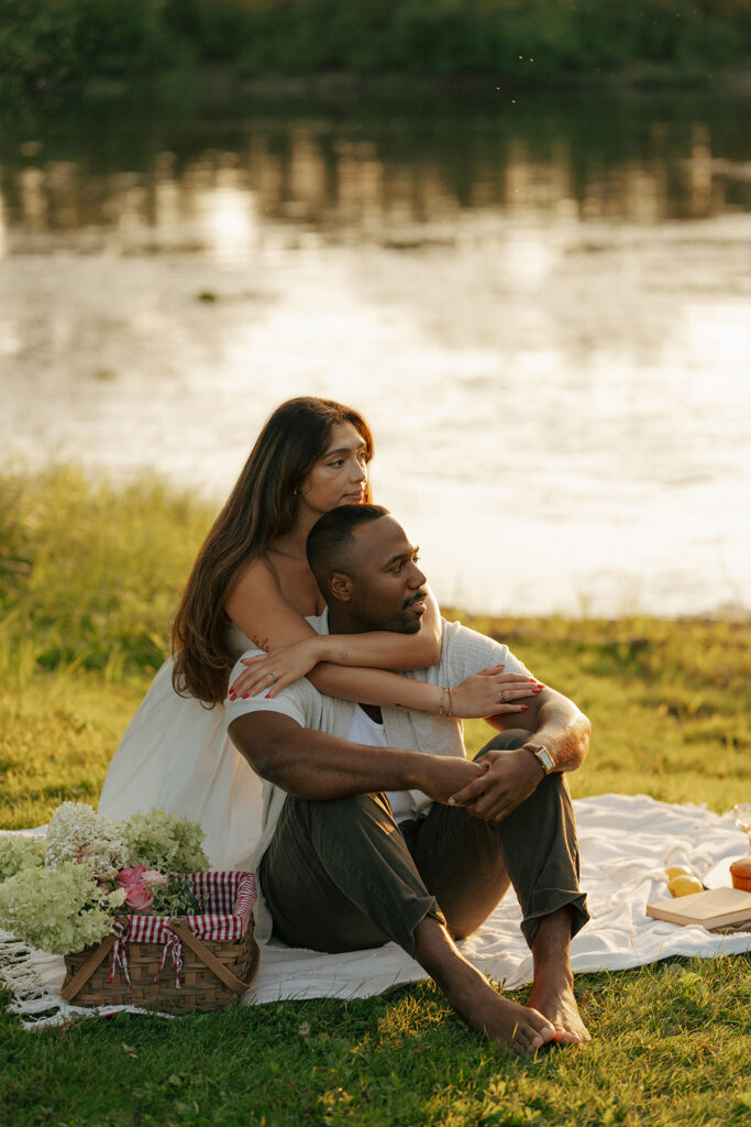 Playful Summer Couple Session in Grand Rapids, MI