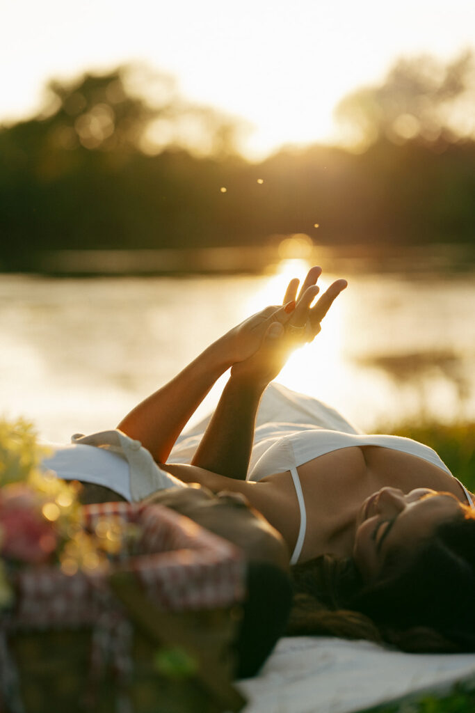 golden hour couples session