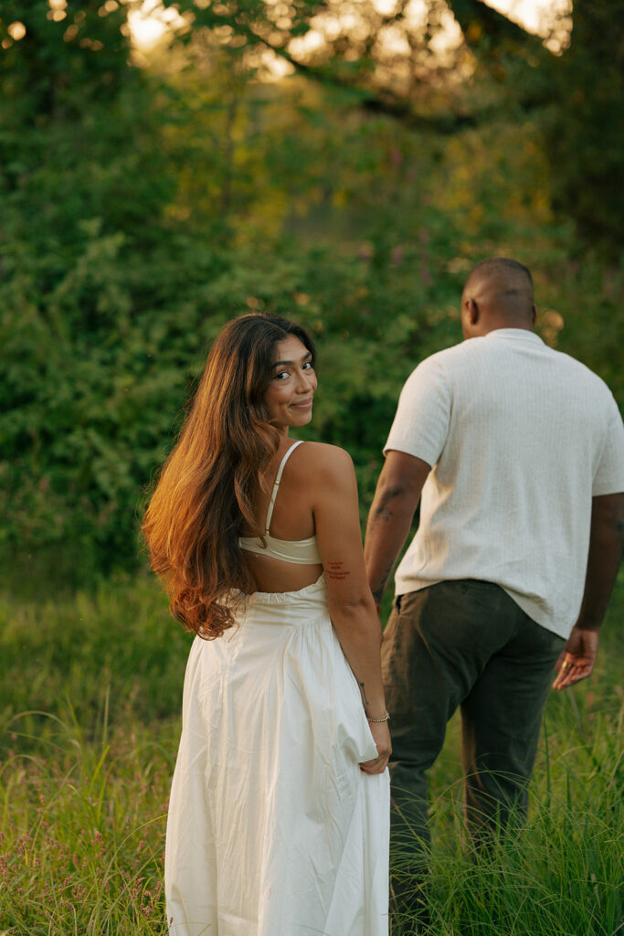 cute couple at their photoshoot