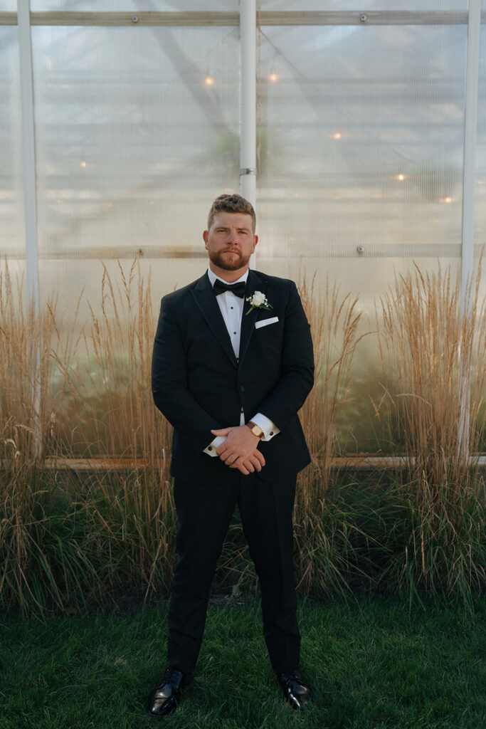 portrait of the groom