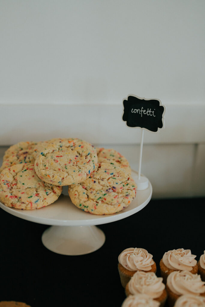 sweets at the wedding reception