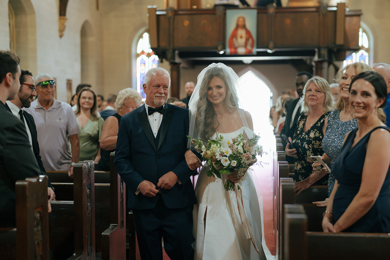 stunning bride at her luxurious wedding ceremony