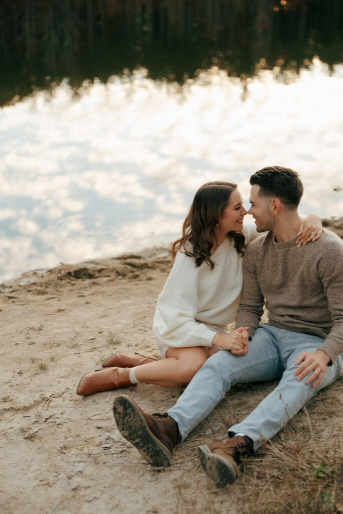 cute couple at their dream photoshoot