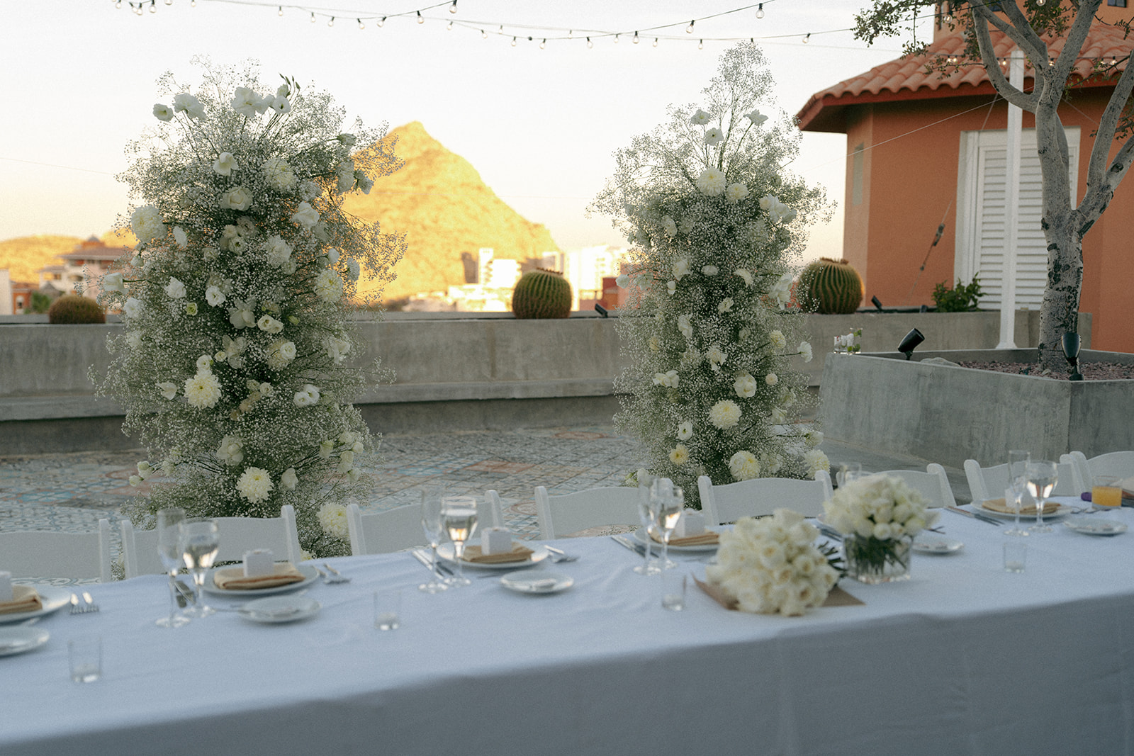stunning reception details