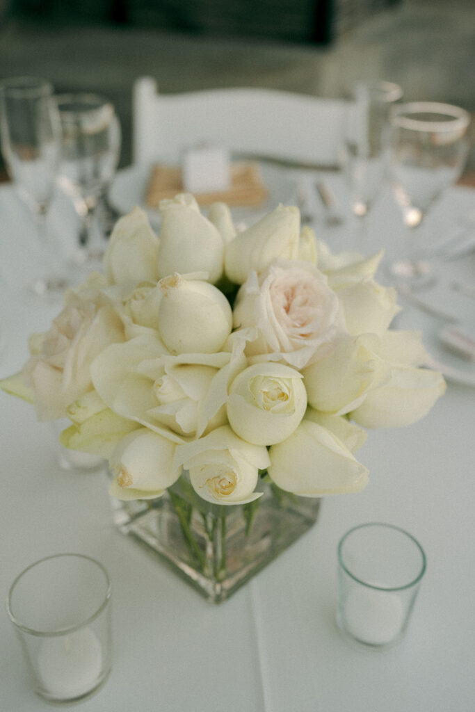 stunning florals at the reception