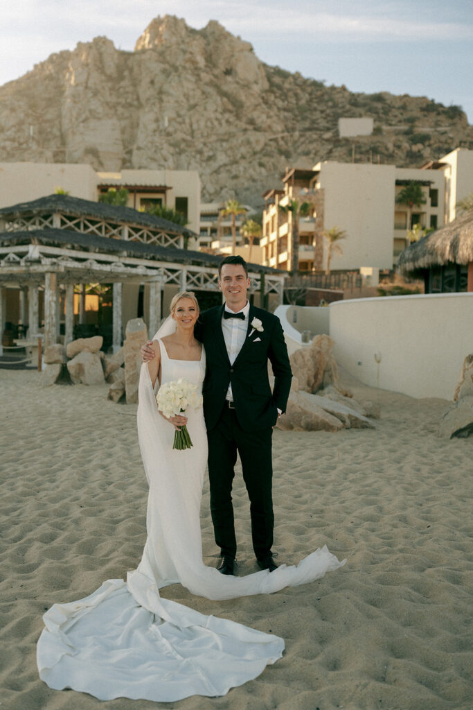 Timeless Beach Elegance: A Sandos Finisterra Wedding in Los Cabos