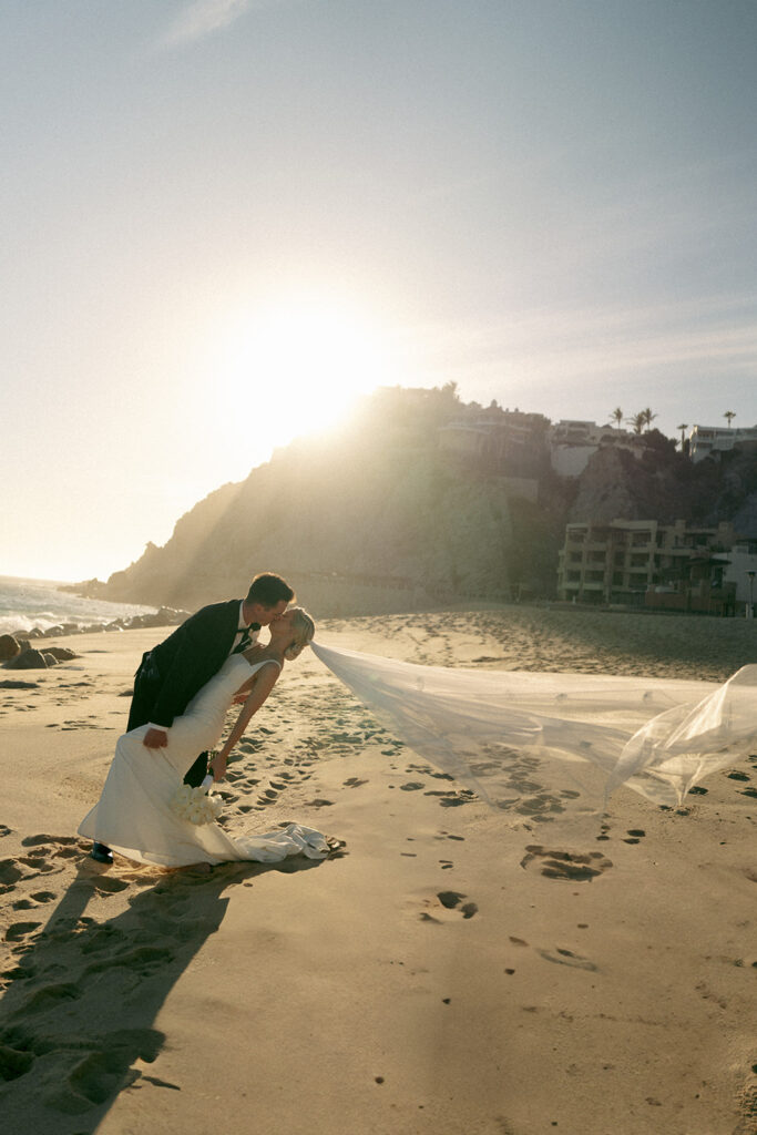 Timeless Beach Elegance: A Sandos Finisterra Wedding in Los Cabos