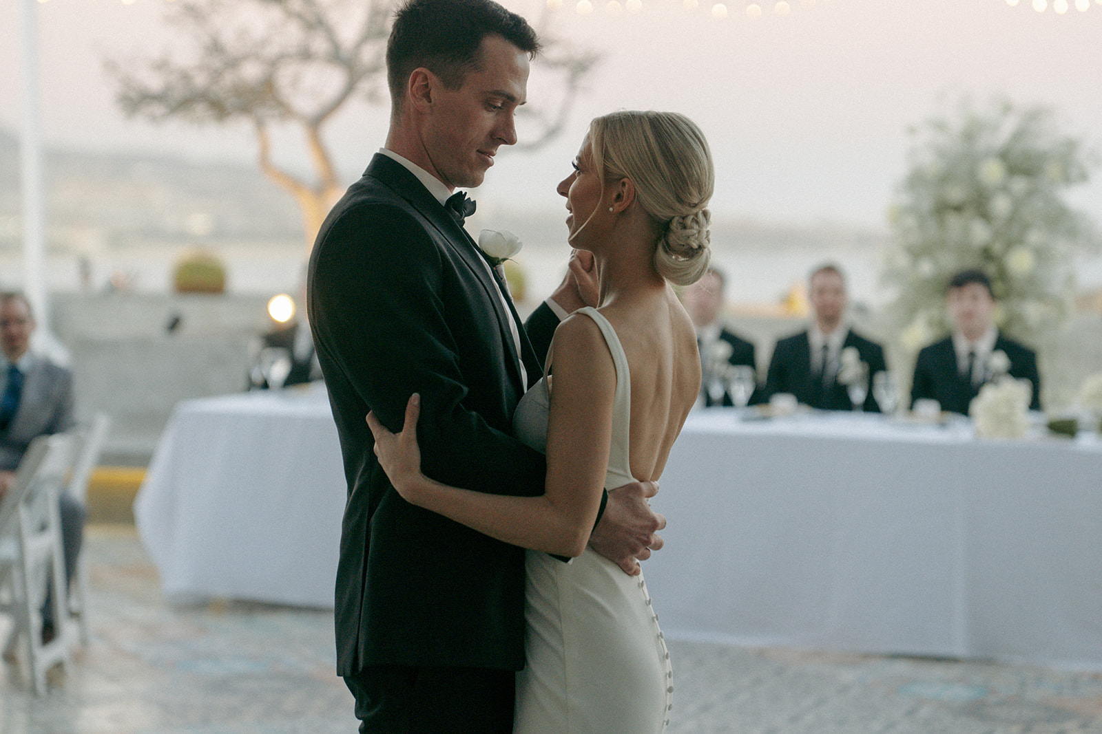 newlyweds first dance at their reception