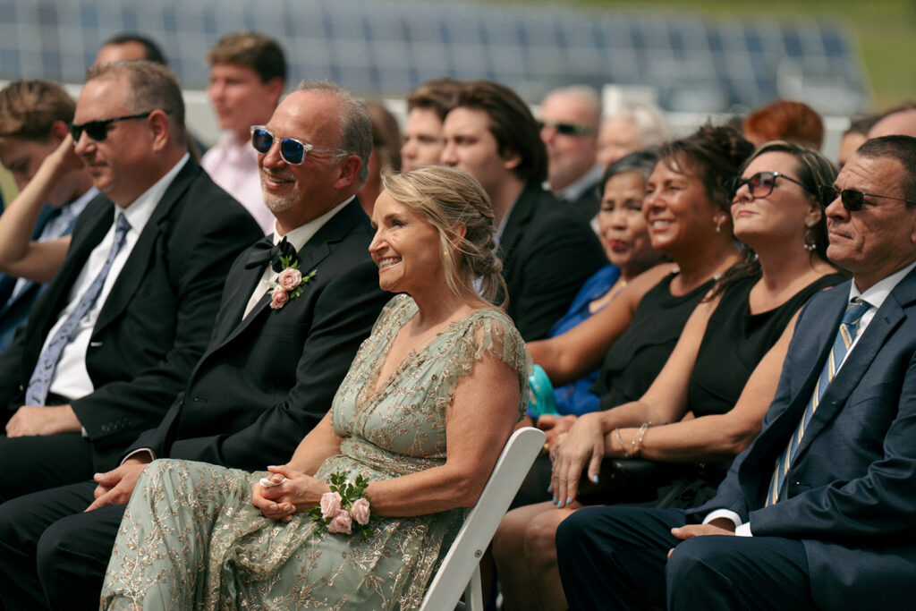 guests at the ceremony