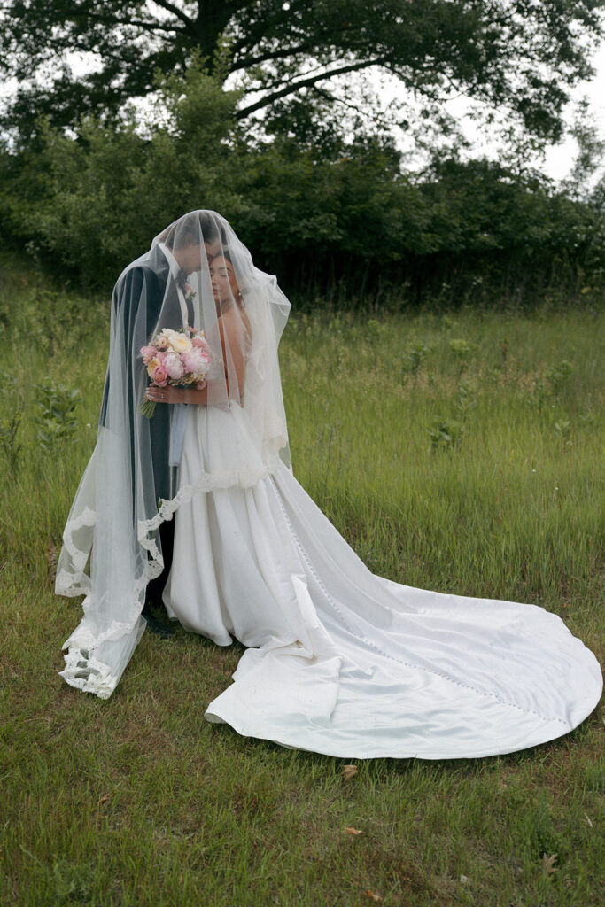 fun and timeless bridal session