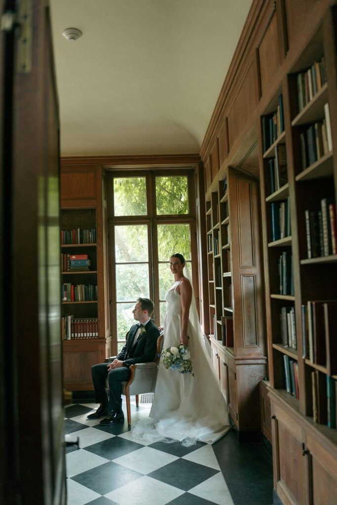 elegant bridal portraits