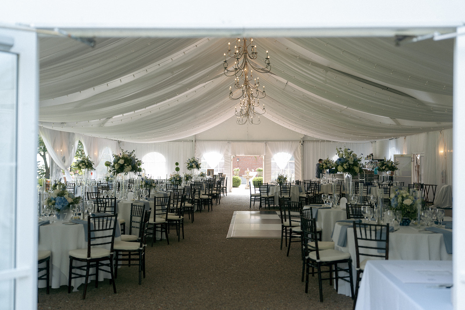 Stunning reception decor