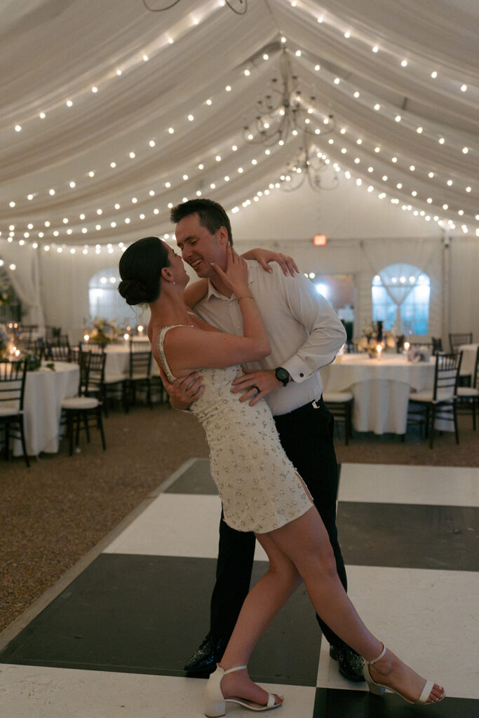 couple at their last dance