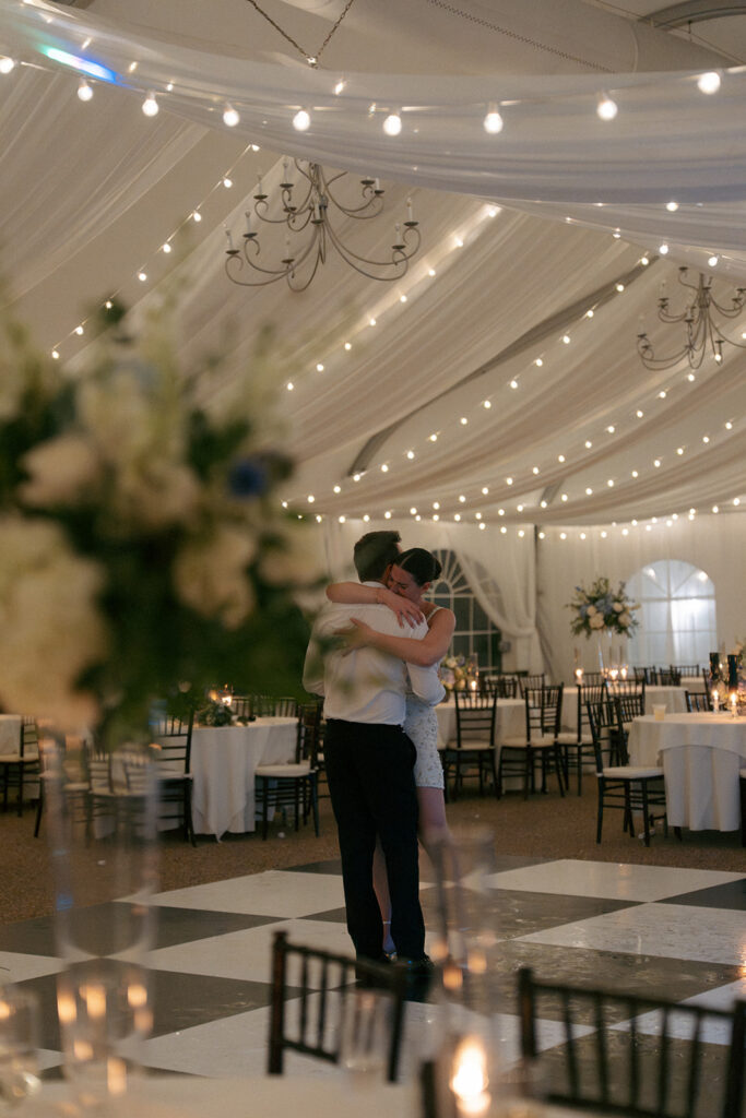 Cute couple dancing