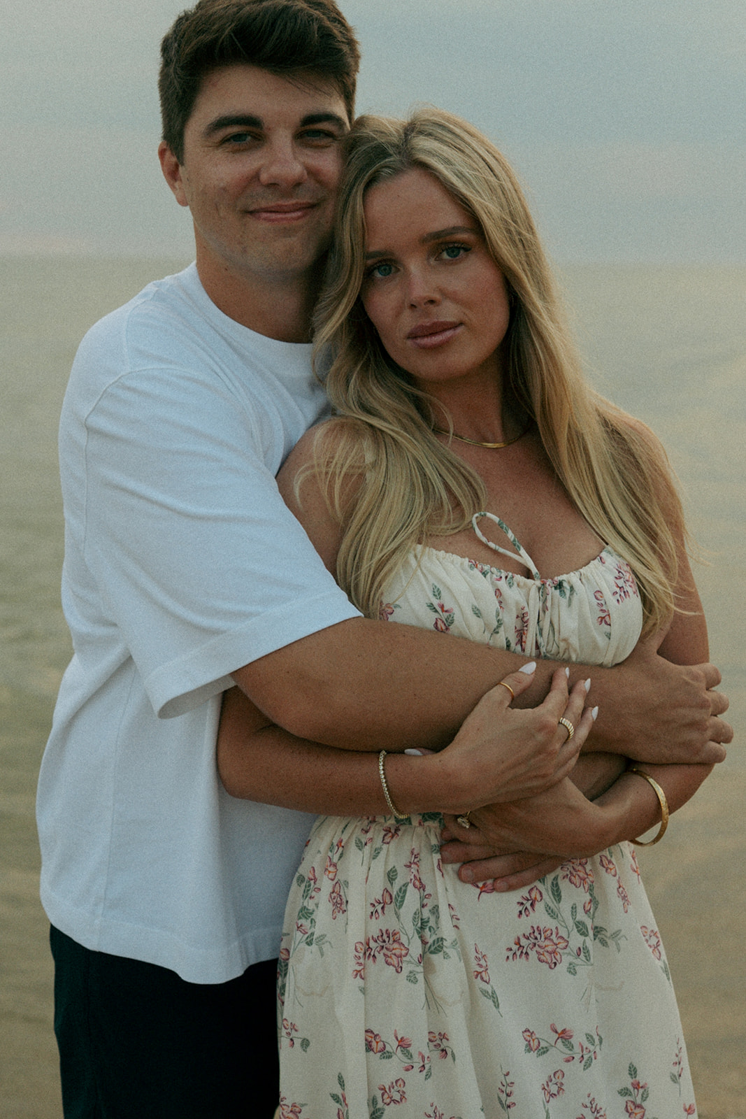 Annika & Charlie’s Dreamy Muskegon Beach Engagement Photos