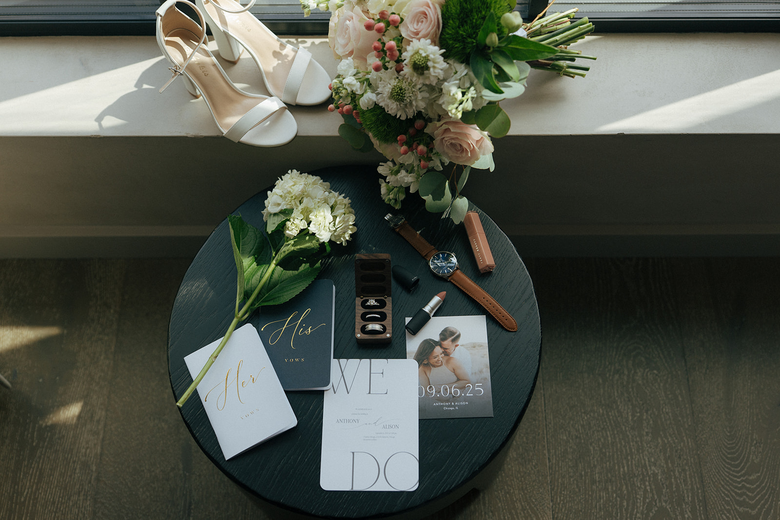 A Cinematic Ovation Chicago Wedding With Film Moments & a Vintage Rolls Royce