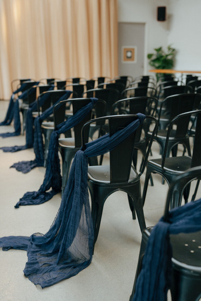 Stunning ceremony decor